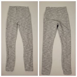Lululemon Sz 4 Lululemon Wunder Under High Rise 7/8 W5AT5S 25" Gray Alpine